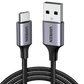 Ugreen 60128 USB A to C Quick Charging Cable Nylon Braided 2M | Best Price in Pakistan | dynsol.pk