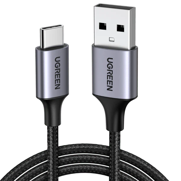 Ugreen 60128 USB A to C Quick Charging Cable Nylon Braided 2M