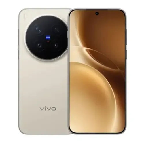 Vivo X300 Pro 16GB 512GB Dune Brown smartphone with ZEISS APO telephoto camera, 90W FlashCharge, wireless charging and 5G support