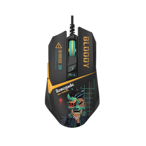 A4Tech W63 MAX 12000 CPI RGB Activated Gaming Mouse