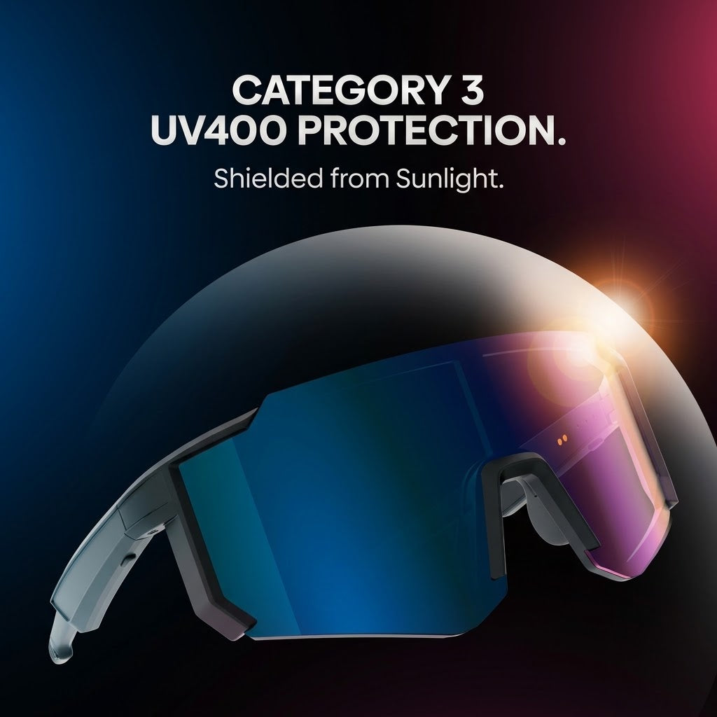 Faster Neo Active Smart Glasses – Open-Ear Audio, Camera Shutter Control, Up to 5-Hour Playback