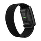 WHOOP Peak 5.0 black fitness tracker back view showing health sensor and adjustable woven band