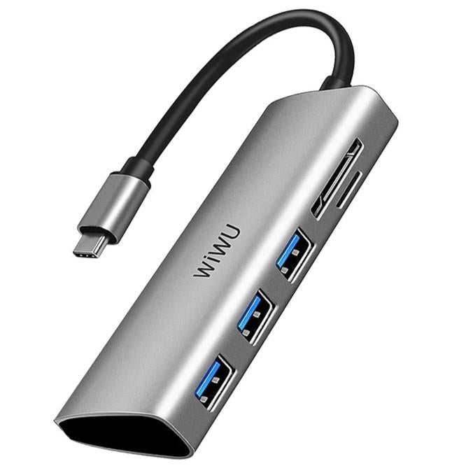 WIWU Alpha 532ST 5 in 1 Laptop Usb C Hub