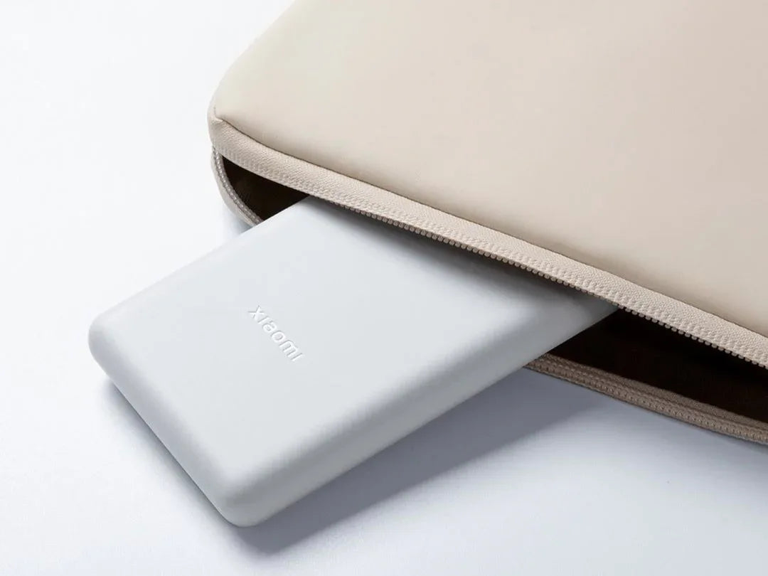 Xiaomi 10000mAh 22.5W Lite Power Bank in grey with three-port charging support