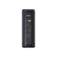 Xiaomi 212W HyperCharge Power Bank 25000mAh in black with a smart color display, dual USB-C ports, USB-A port and transparent premium design.