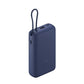 Xiaomi 33W Power Bank 20000mAh blue color with integrated cable and fast charging support