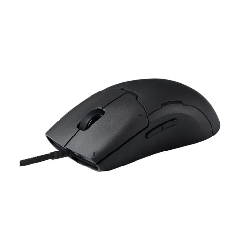 Xiaomi Gaming Mouse Lite wired black gaming mouse angled view