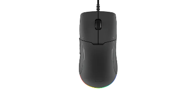 Xiaomi Gaming Mouse Lite front view with ergonomic lightweight design