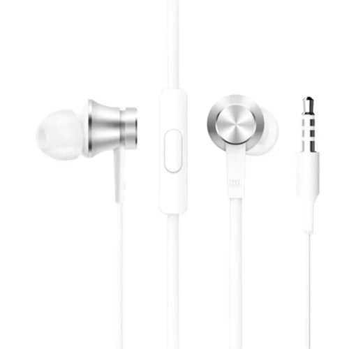 Xiaomi Mi Basic Piston Handsfree silver with In-Line Microphone