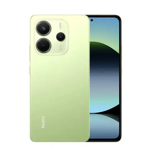 Xiaomi Redmi Note 14 8GB RAM 256GB in Lime Green with sleek design and clear display