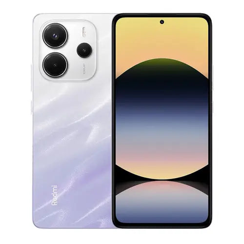 Xiaomi Redmi Note 14 8GB RAM 256GB in Mist Purple with elegant finish and front display view