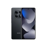 Xiaomi Redmi Note 15 8GB RAM 256GB Midnight Black color smartphone front and back view with AMOLED display and multi-camera design