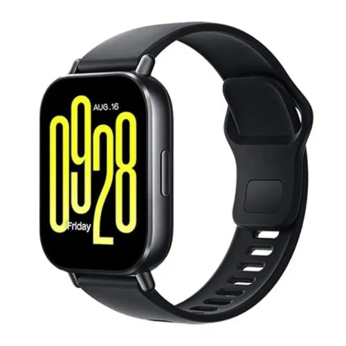 Xiaomi Redmi Watch 5 Active in Midnight Black with a large display and black strap