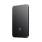 Xiaomi Ultra Thin Magnetic Power Bank 5000 15W in Graphite Black with slim magnetic design and Mi logo front view