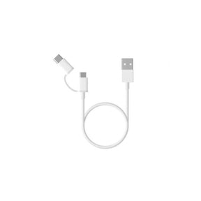 Mi 2 IN 1 USB Cable Micro USB To Type C (100CM)