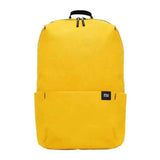  Yellow Mini Compact Backpack with high visibility.