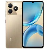 ZTE Nubia A36 smartphone in Titanium Gold color with premium finish and large screen