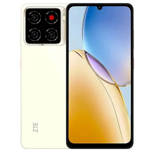 ZTE Nubia A56 Floating Gold smartphone with 4GB RAM and 128GB storage