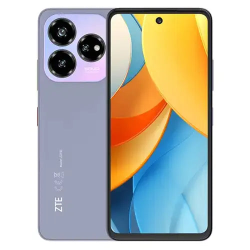 ZTE Nubia V60 Design 8GB 256GB smartphone in Sunrise Violet with premium finish and large display
